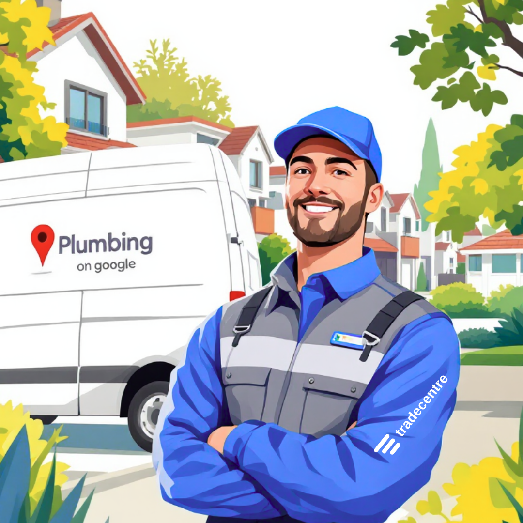 Gas engineer reviewing local job visibility on a tablet